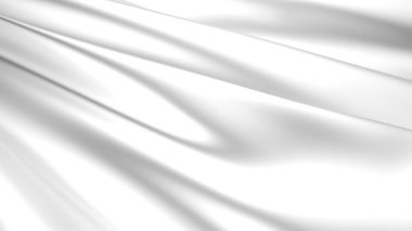 Gümüş örtülü arkaplanın 3 boyutlu çizimi