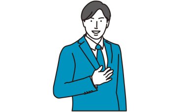 Güvenilir bir iş adamı.