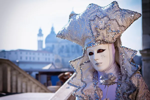 Masque médiéval à Venise - Costume vénitien — Photo