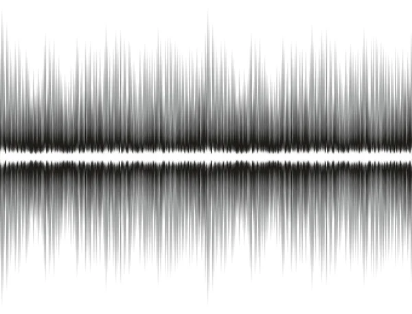 Bakgrund med ljudvågen. — Stock vektor