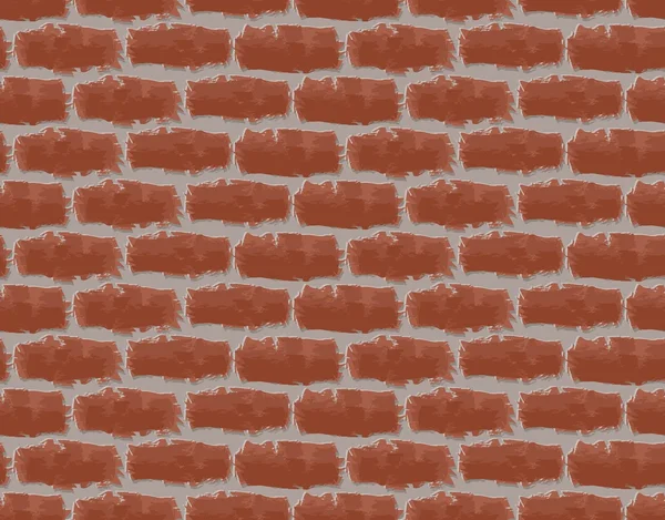 Background with brick wall. — Stock Vector