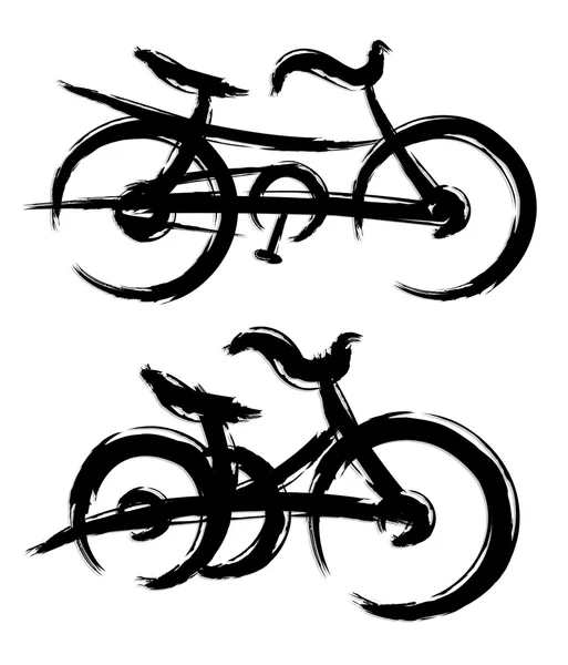 Logotyper av cyklar. — Stock vektor