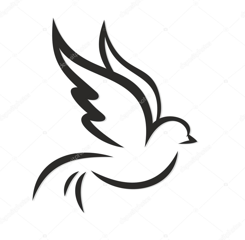 A logo of the little flying birdie.