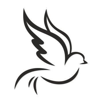 Kuş uçan logosu.