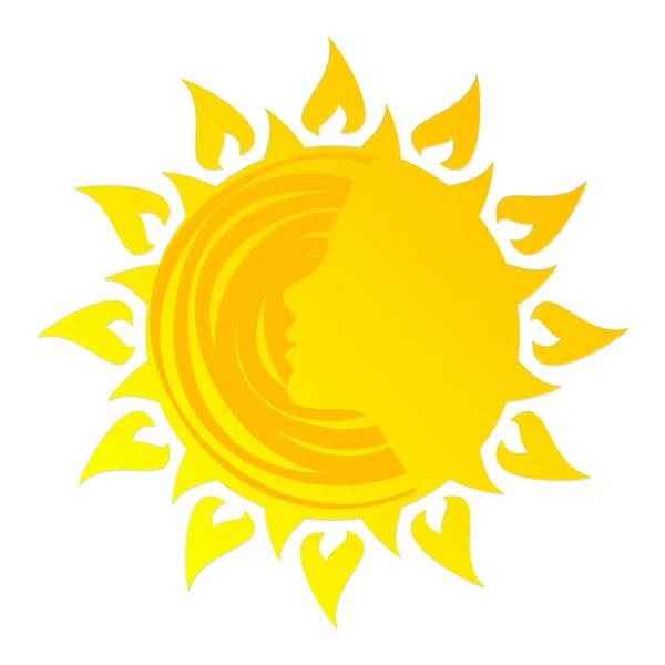 Солнце . — стоковый вектор