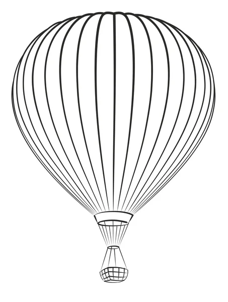 Duże latający balon. — Wektor stockowy