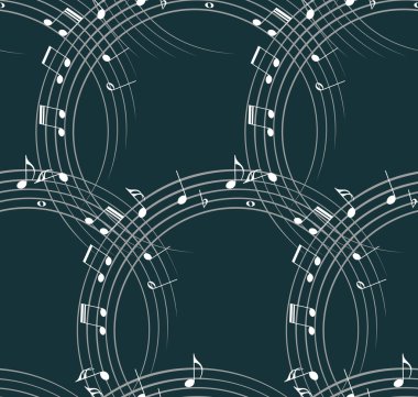 notları ile sorunsuz arka plan.