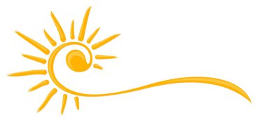 Parlak yaz güneşinin sembolü.