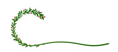 Böğürtlenli yeşil bitkinin sembolü.