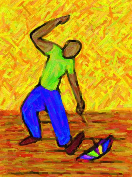 Brezilya frevo dansçı