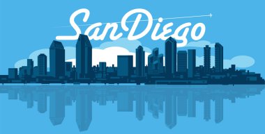 San Diego silueti
