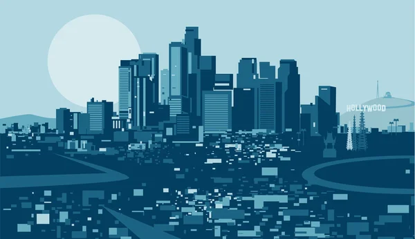 Los Ángeles — Vector de stock