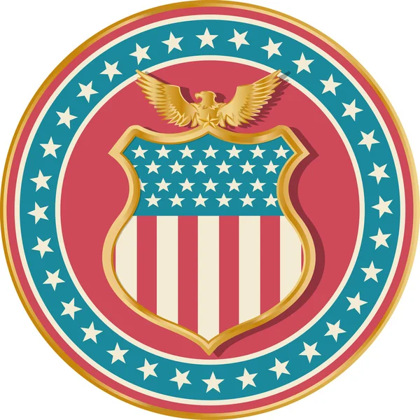 Symbole américain — Image vectorielle