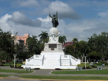 Monument to Vasco Nunez de Balboa clipart