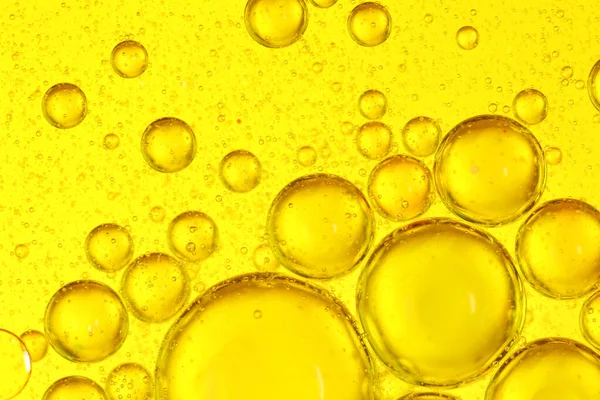Bańki Olejne Wodzie Kolorowe Tło — Zdjęcie stockowe