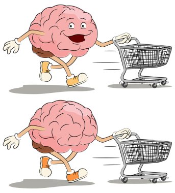 Beyin Shopper çizgi film Charatcer