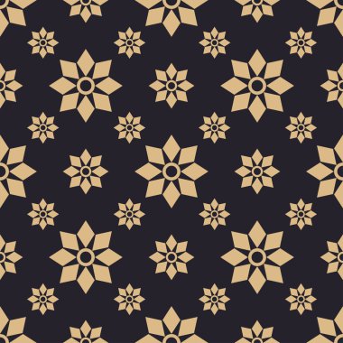 Altın çiçek desen tasarım