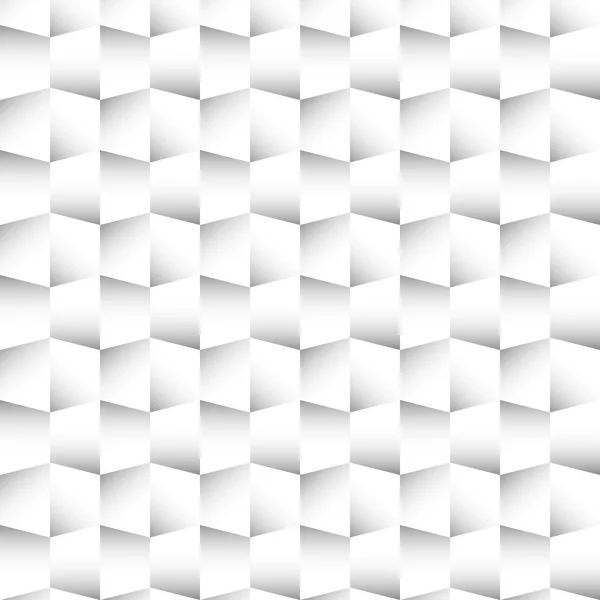 3d quadrati bianchi disegno del modello — Vettoriale Stock