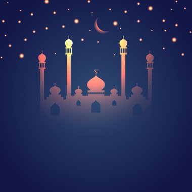 Parlayan Ramazan temalı tasarım