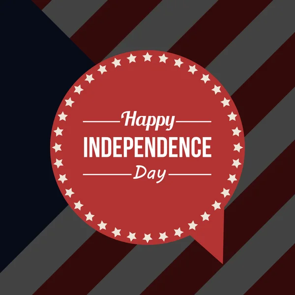 Αμερικανικό σχέδιο ημέρα ανεξαρτησίας — Διανυσματικό Αρχείο