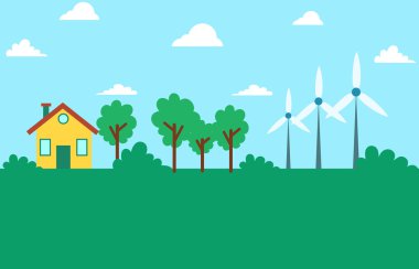 Rüzgar enerji çevre dostu tasarım