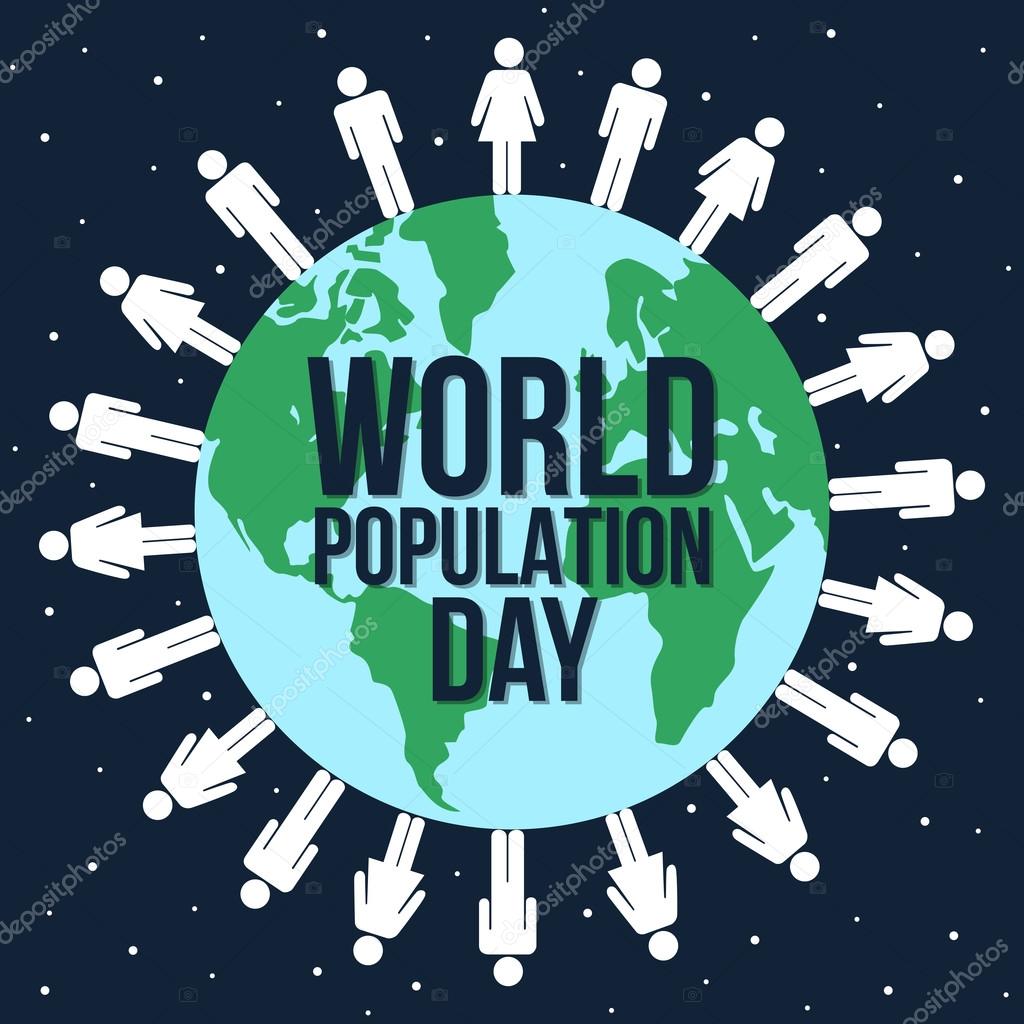 World population day graphic design — Stock Vector © mrhighsky ...