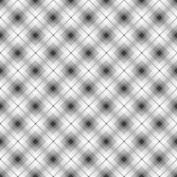 Modèle à carreaux noir et blanc — Image vectorielle