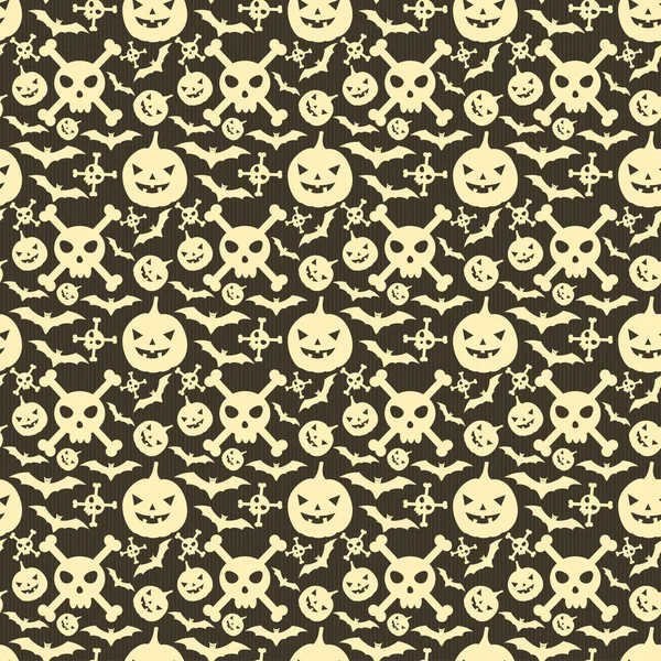 Halloween Seamless Pattern — Stock Vector