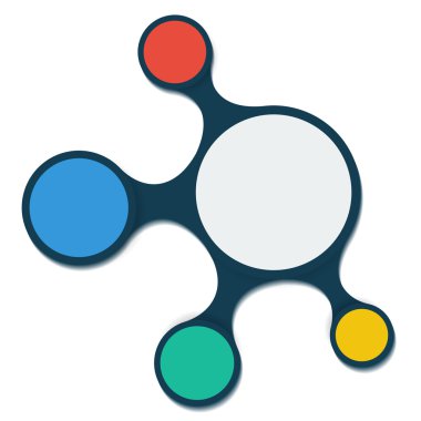 Metaball bilgi-grafik öğesi