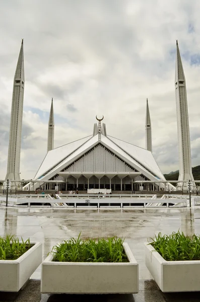 Shah Faisal Mosque Islamabad — Stock Photo, Image