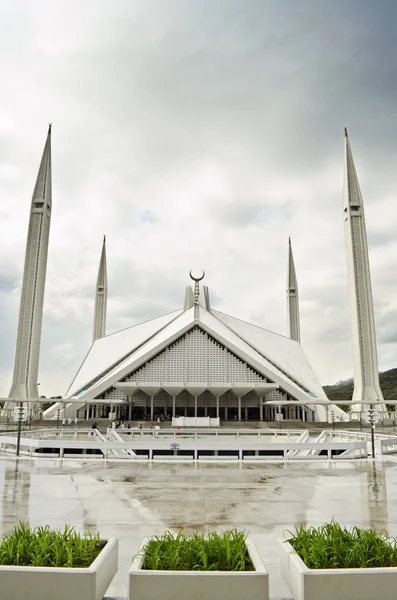 Shah Faisal Mosque Islamabad — Stock Photo, Image