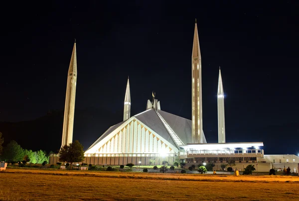 Shah Faisal Mosque Islamabad — Stock Photo, Image