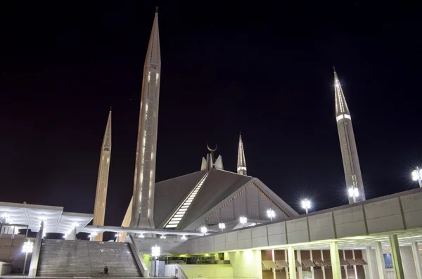 Shah Faisal Mosque Islamabad — Stock Photo, Image