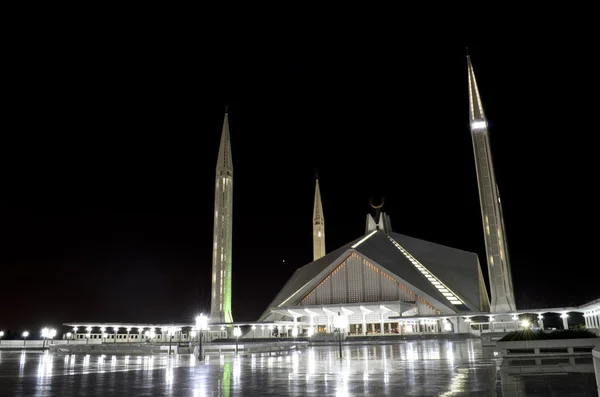 Shah Faisal Mosque Islamabad — Stock Photo, Image