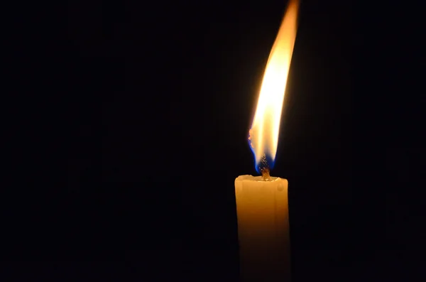 Candle in the dark — Stock Photo, Image