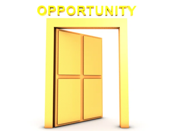 Golden opportunity — Stock Photo, Image