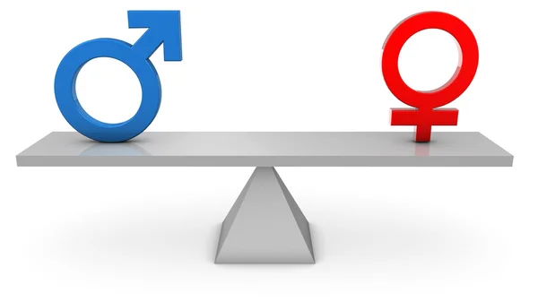 Igualdad de género — Foto de Stock