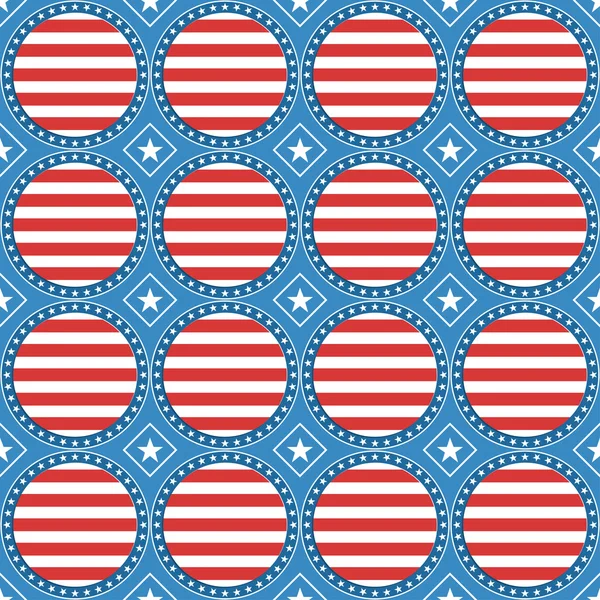 Modello tema USA — Vettoriale Stock