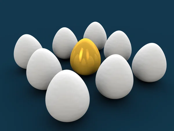 Golden egg — Stock Photo, Image