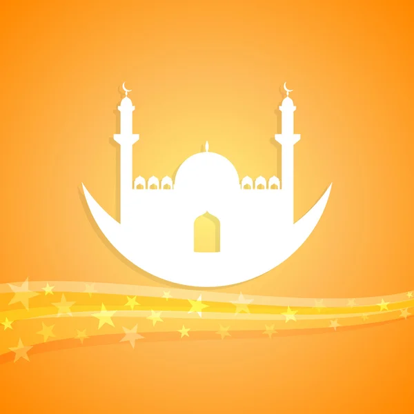 Islamic themed illustration — Stock Vector