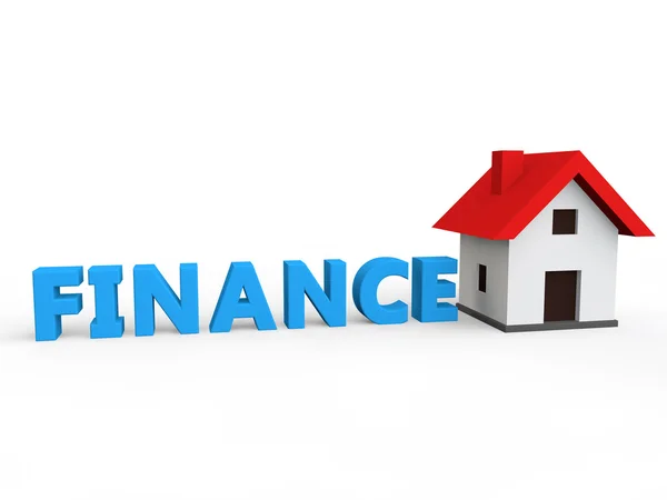 House loan and finance — Stock Photo, Image