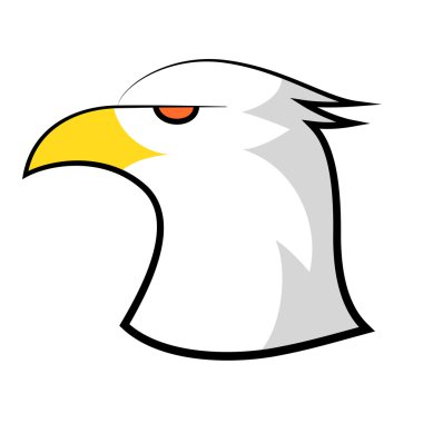 Amerikan kel kartal baş tasarım