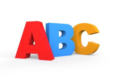 3D Abc metin