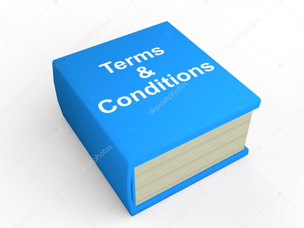 3d book of terms and conditions