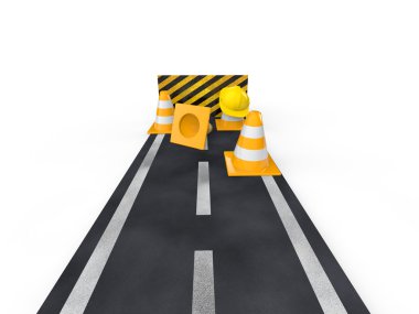 kapalı son ile 3D yol