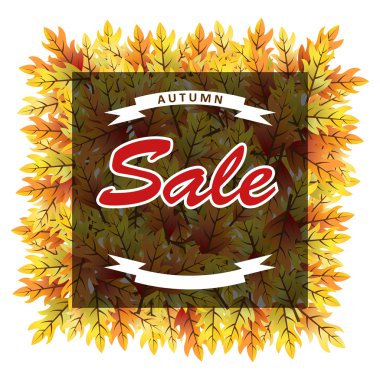 Sonbahar yaprakları satışı büyük başlığı