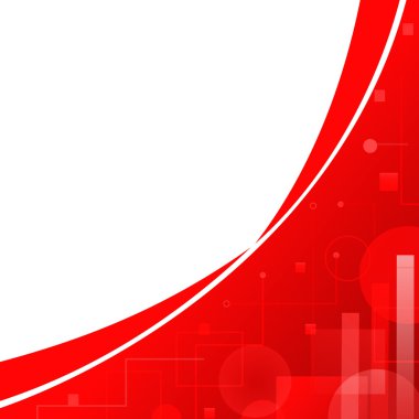 arka kırmızı kurumsal plan