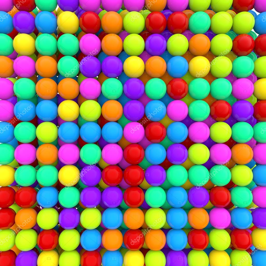 3d colorful balls background — Stock Photo © mrhighsky 96075728