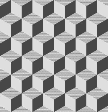 3D küp seamless modeli