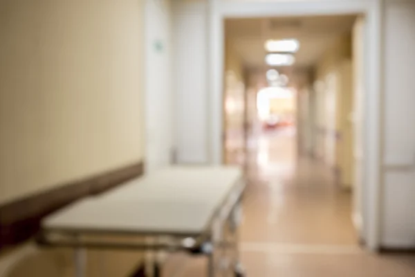 Empty hospital corridor — Stock Photo, Image